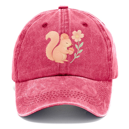Coral Squirrel - Classic Cap - Pomegranate Blush(Pink)