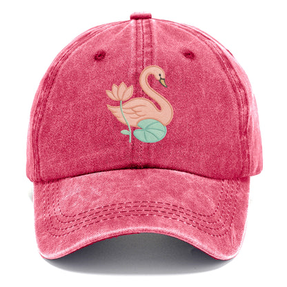 Coral Swan - Classic Cap - Pomegranate Blush(Pink)