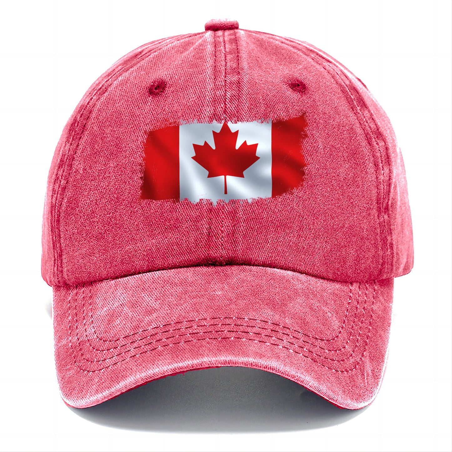 Gorra clásica con la bandera canadiense