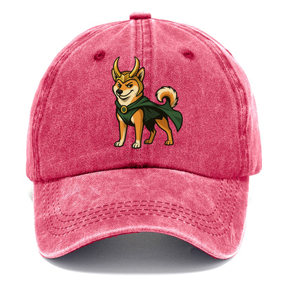 Shiba Inu Loki  - Classic Cap - Pomegranate Blush(Pink)