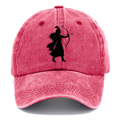 Warrior princess with bow and arrow - Classic Cap - Pomegranate Blush(Pink)