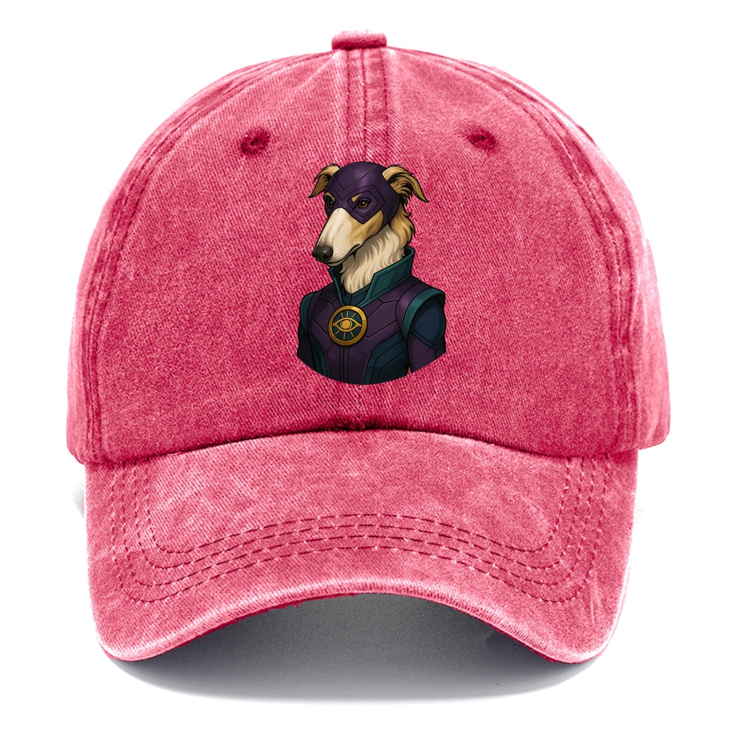 Borzoi Mystic Hero  - Classic Cap - Pomegranate Blush(Pink)