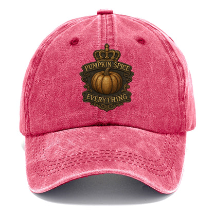 Pumpkin Spice Everything  - Classic Cap - Pomegranate Blush(Pink)
