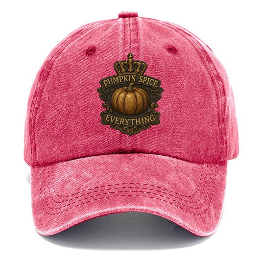 Pumpkin Spice Everything  - Classic Cap - Pomegranate Blush(Pink)
