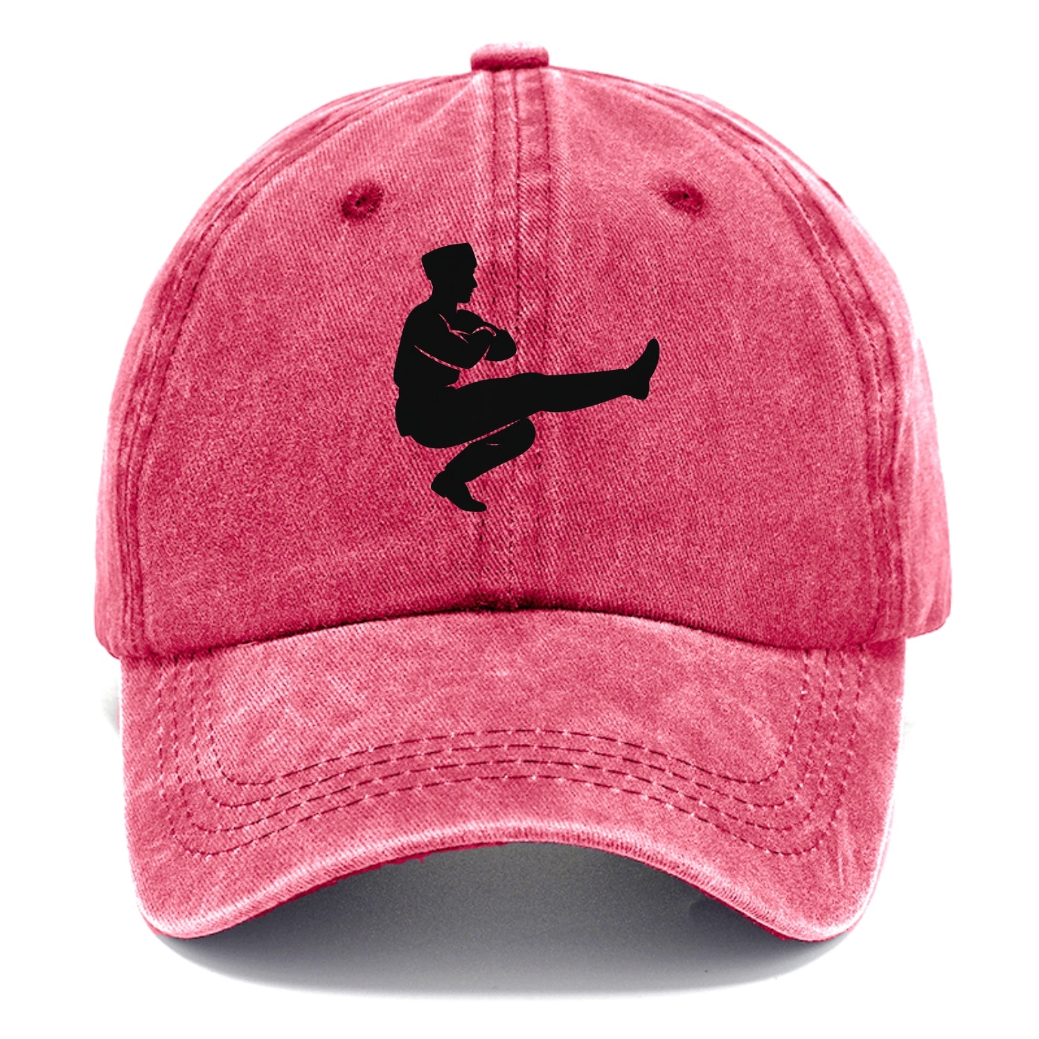Russian Cossack dancer squat kick - Classic Cap - Pomegranate Blush(Pink)
