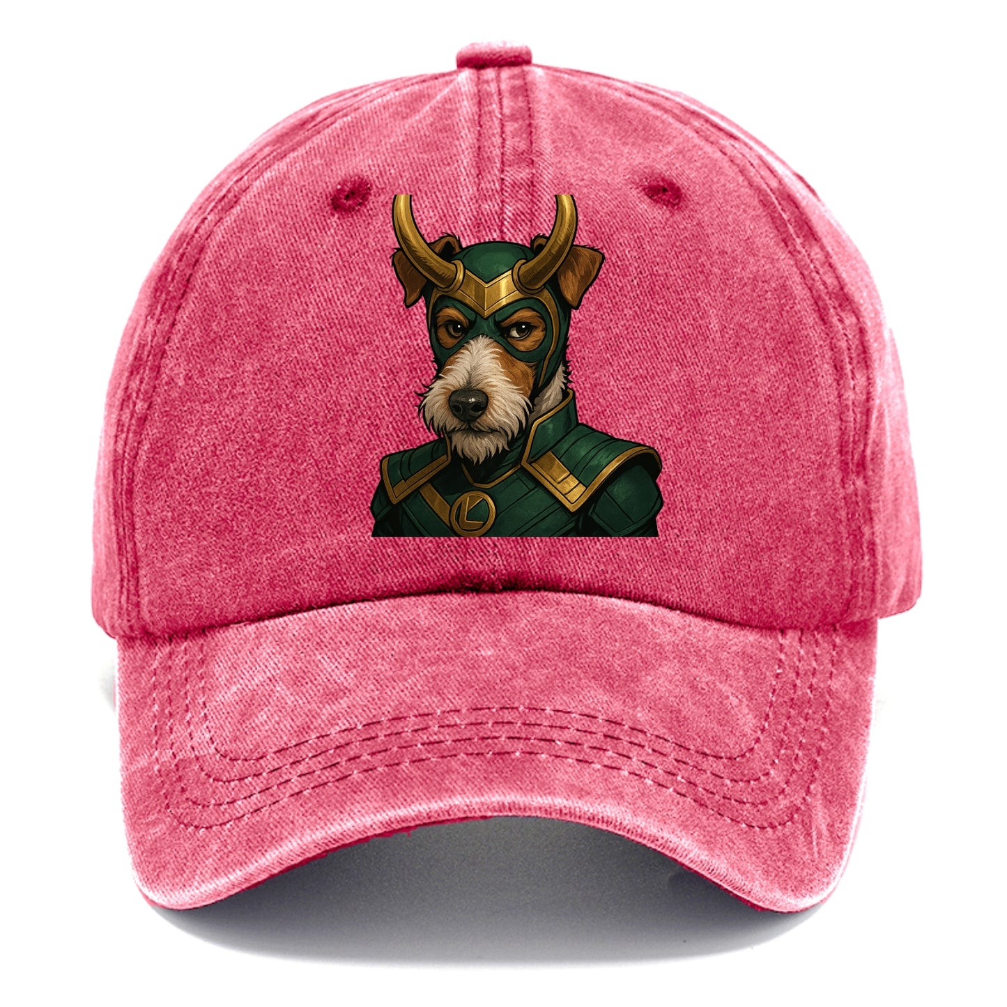Fox Terrier Loki  - Classic Cap - Pomegranate Blush(Pink)