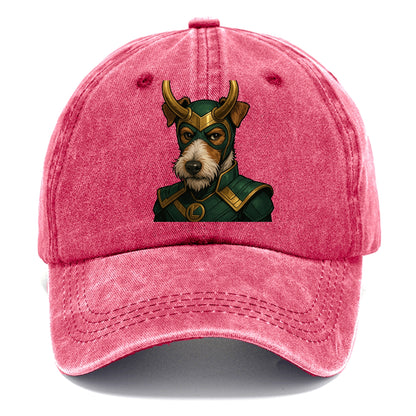 Fox Terrier Loki  - Classic Cap - Pomegranate Blush(Pink)