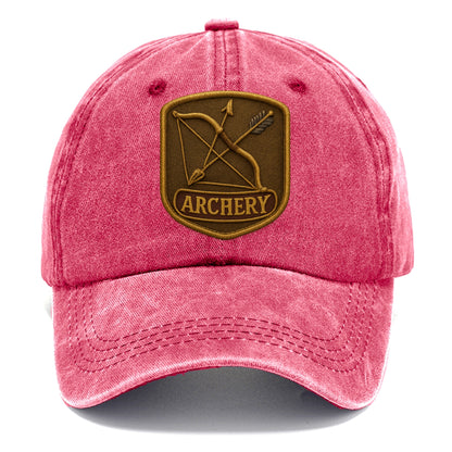 Bow and arrow crossed - archery enthusiast - Classic Cap - Pomegranate Blush(Pink)