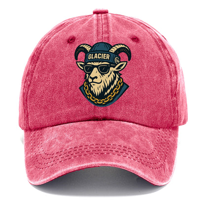 Glacier Mountain Goat - Classic Cap - Pomegranate Blush(Pink)