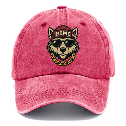 Rome Wolf - Classic Cap - Pomegranate Blush(Pink)