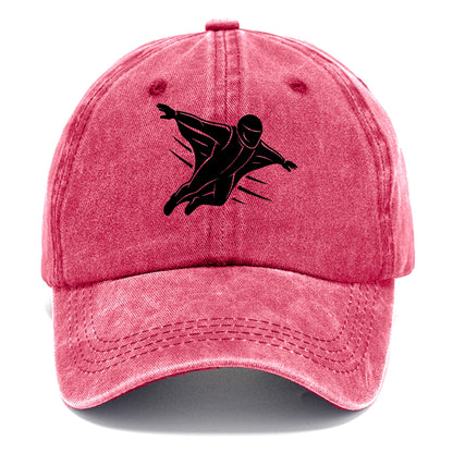 Wingsuit flyer gliding - Classic Cap - Pomegranate Blush(Pink)