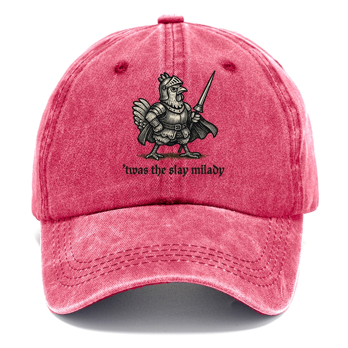 Chicken Knight  - Classic Cap - Pomegranate Blush(Pink)