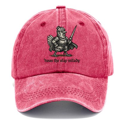 Chicken Knight  - Classic Cap - Pomegranate Blush(Pink)