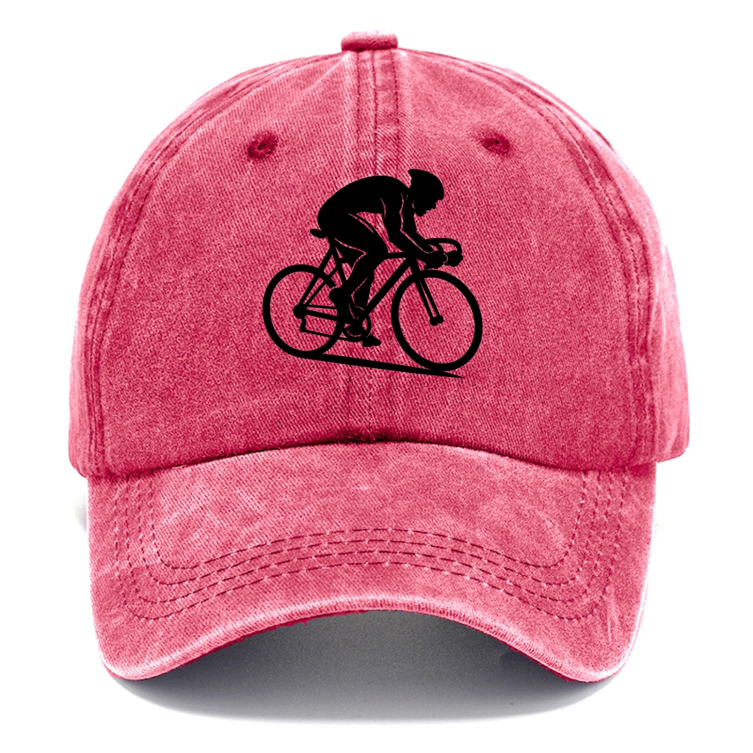 Sprint cyclist racing stance - Classic Cap - Pomegranate Blush(Pink)
