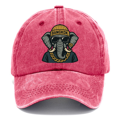 Bangkok Elephant - Classic Cap - Pomegranate Blush(Pink)