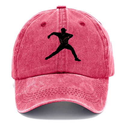 Baseball pitcher wind-up motion - Classic Cap - Pomegranate Blush(Pink)