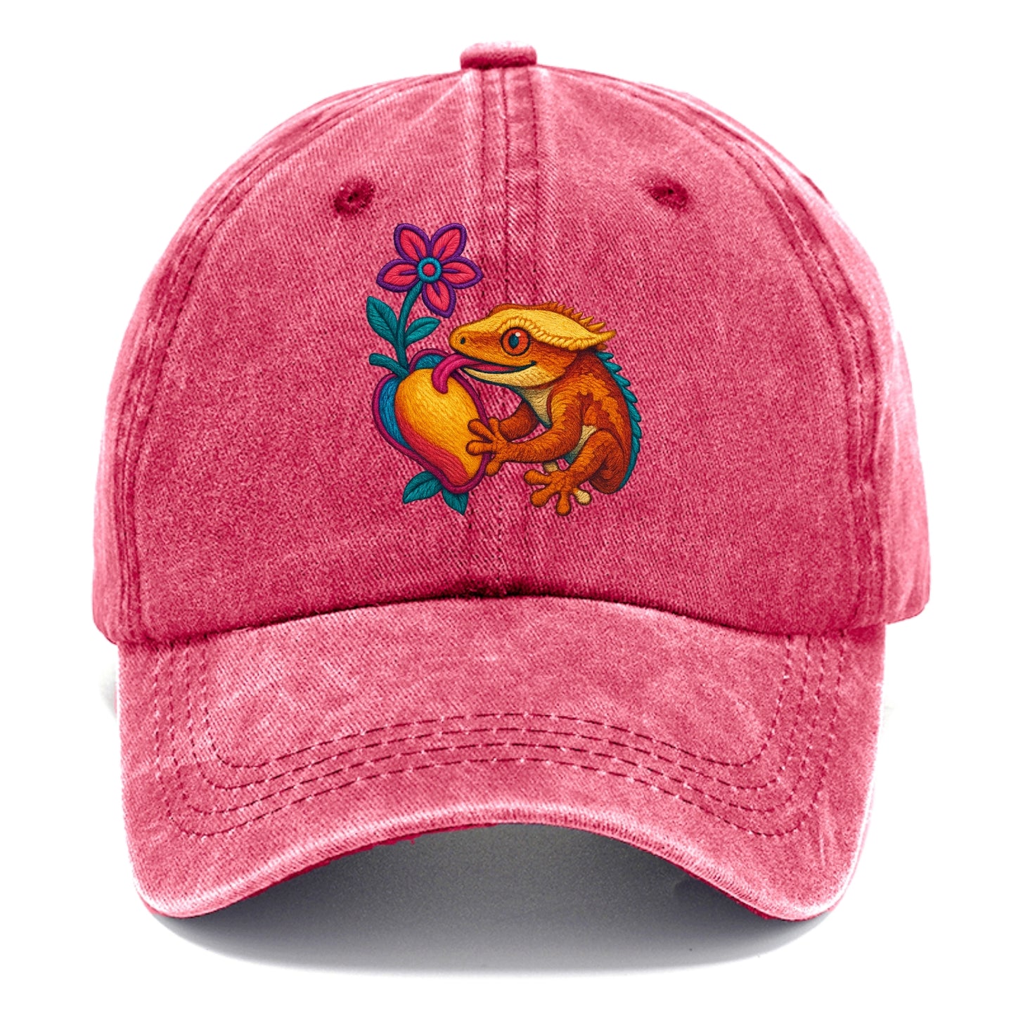 Crested Gecko - Classic Cap - Pomegranate Blush(Pink)