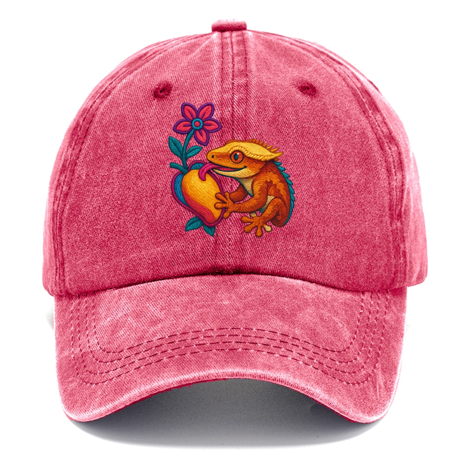 Crested Gecko - Classic Cap - Pomegranate Blush(Pink)