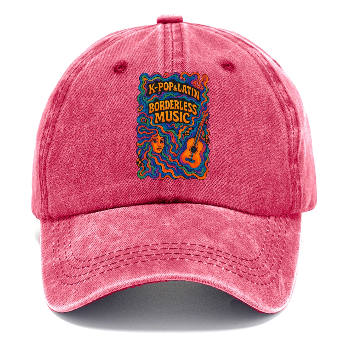 K-Pop and Latin fusion explosion - "Borderless Music" - cross-cultural sounds - Classic Cap - Pomegranate Blush(Pink)