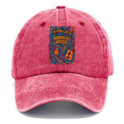 K-Pop and Latin fusion explosion - "Borderless Music" - cross-cultural sounds - Classic Cap - Pomegranate Blush(Pink)