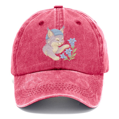 Lynx and Gentian  - Classic Cap - Pomegranate Blush(Pink)