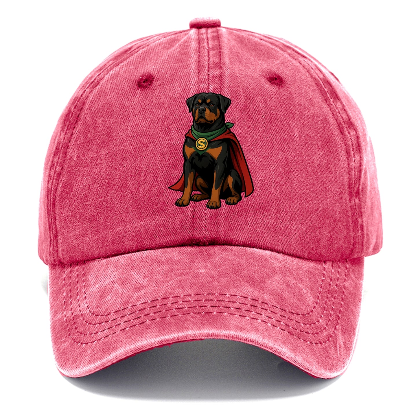 Rottweiler Strong Hero  - Classic Cap - Pomegranate Blush(Pink)