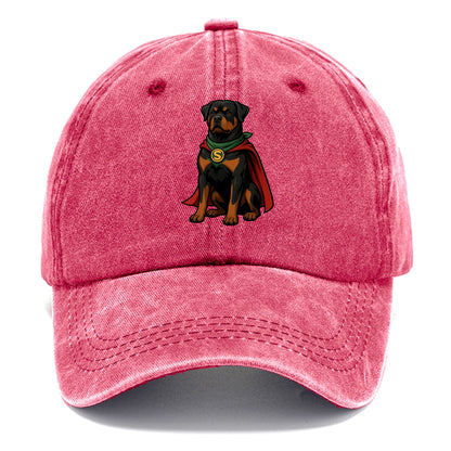 Rottweiler Strong Hero  - Classic Cap - Pomegranate Blush(Pink)