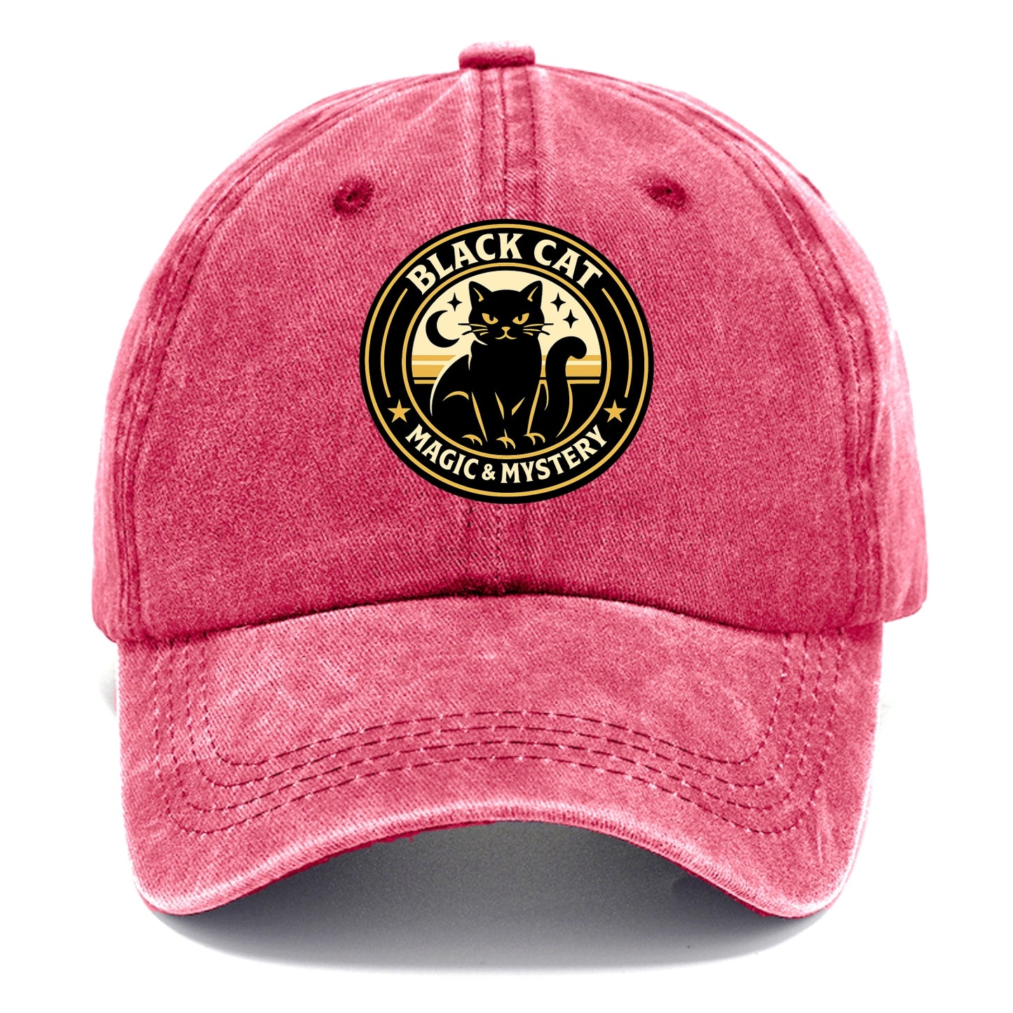 Midnight Prowler Emblem - Classic Cap - Pomegranate Blush(Pink)