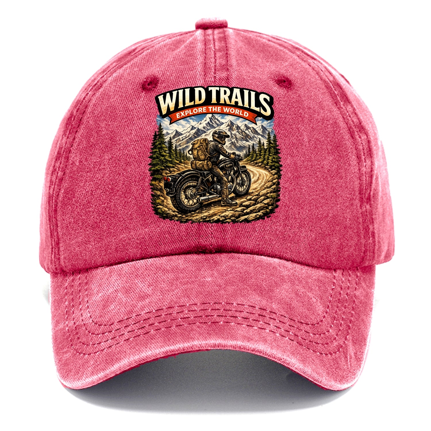 Wild Trails Explorer - Classic Cap - Pomegranate Blush(Pink)