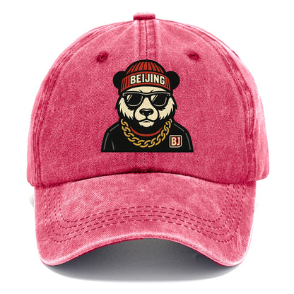 Beijing Panda - Classic Cap - Pomegranate Blush(Pink)