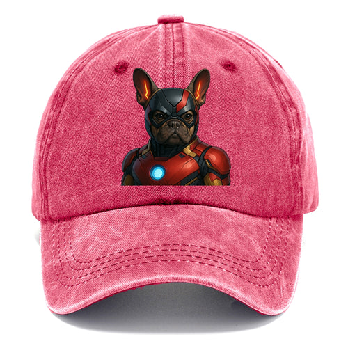 French Bulldog Iron Man  - Classic Cap