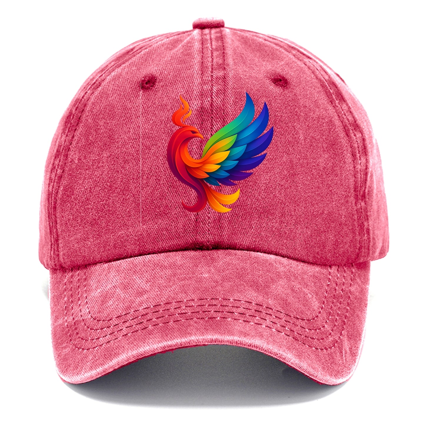 Liberation Bird - Phoenix with each feat - Classic Cap - Pomegranate Blush(Pink)