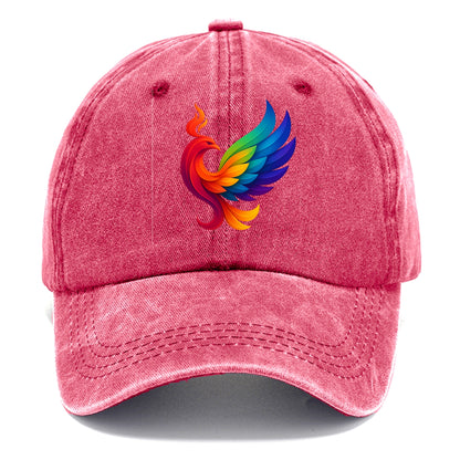 Liberation Bird - Phoenix with each feat - Classic Cap - Pomegranate Blush(Pink)