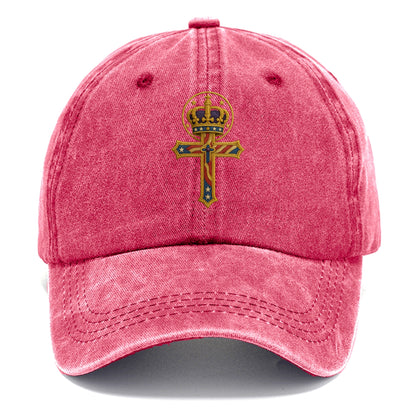 Cross and Crown  - Classic Cap - Pomegranate Blush(Pink)