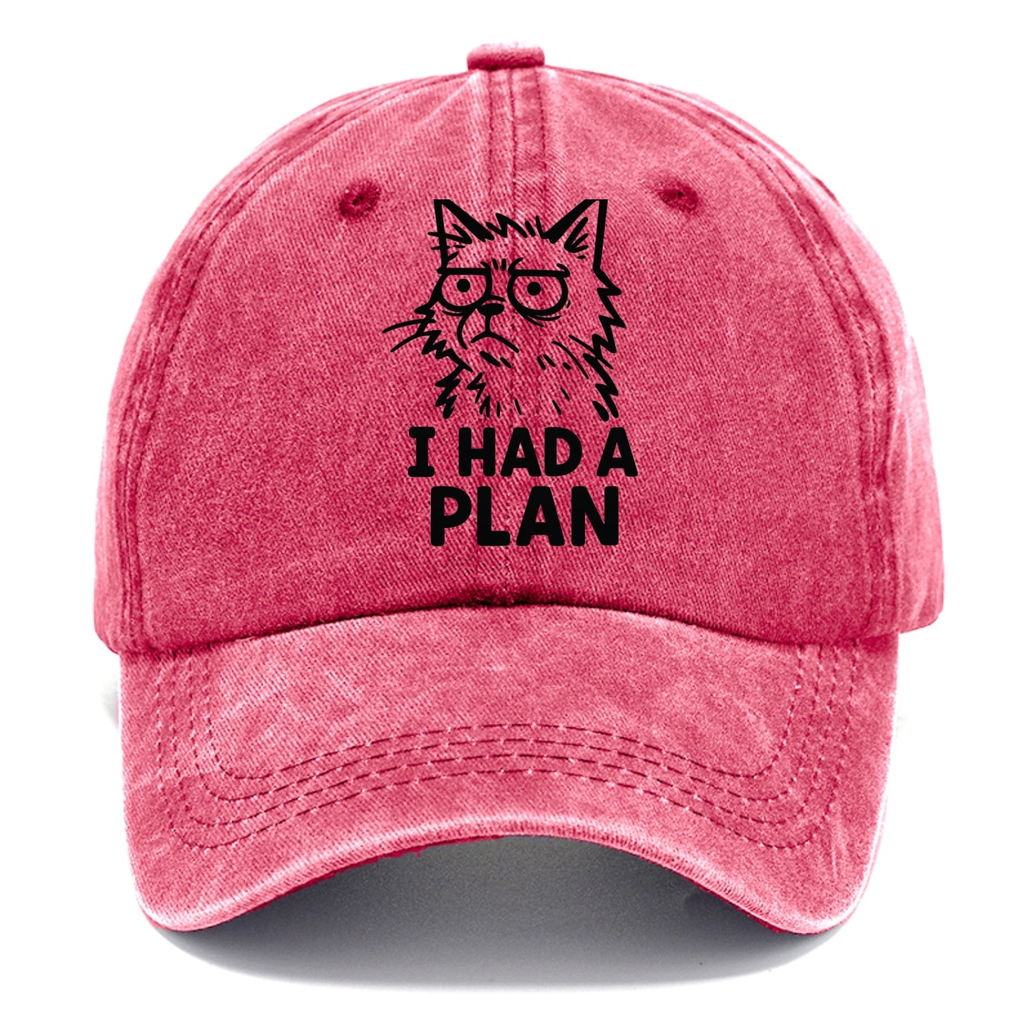 Existential Crisis Cat - Classic Cap - Pomegranate Blush(Pink)