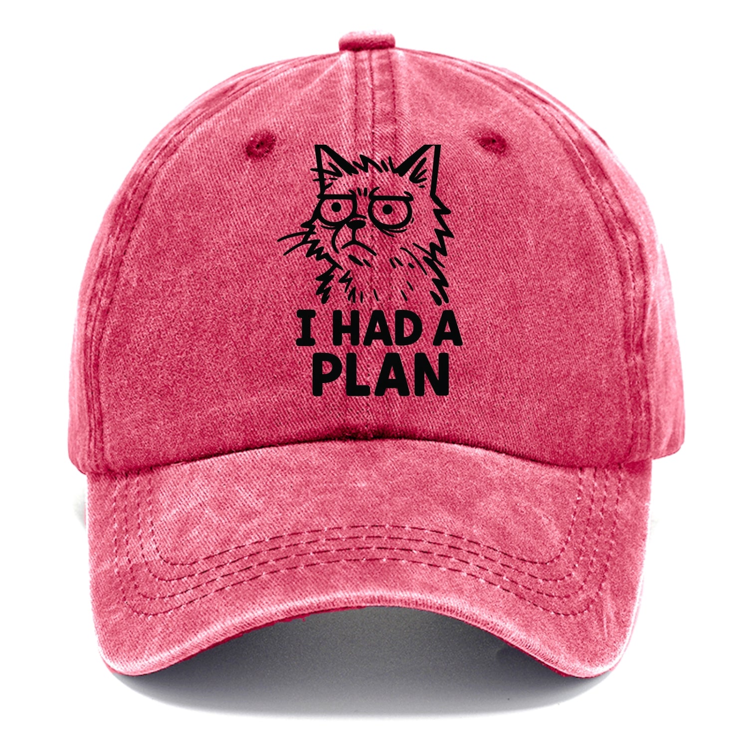Existential Crisis Cat - Classic Cap - Pomegranate Blush(Pink)