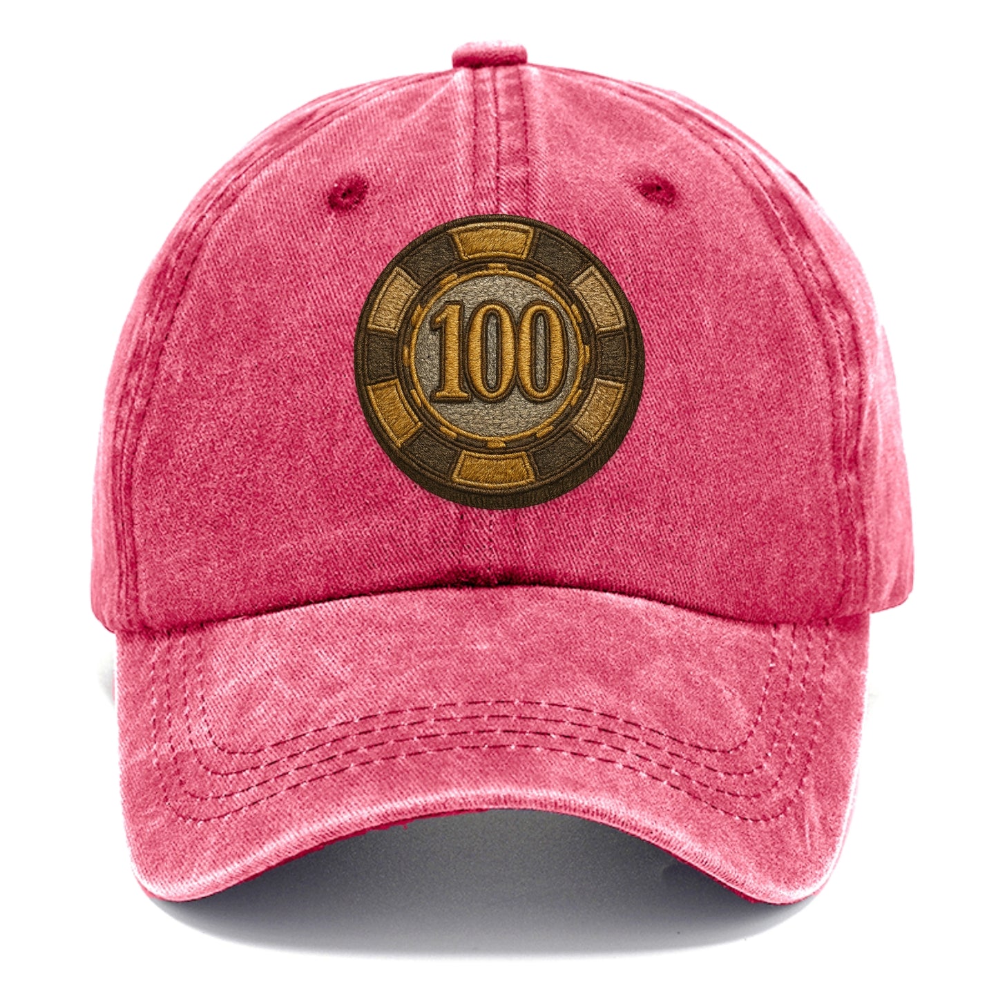 Poker Chip  - Classic Cap - Pomegranate Blush(Pink)