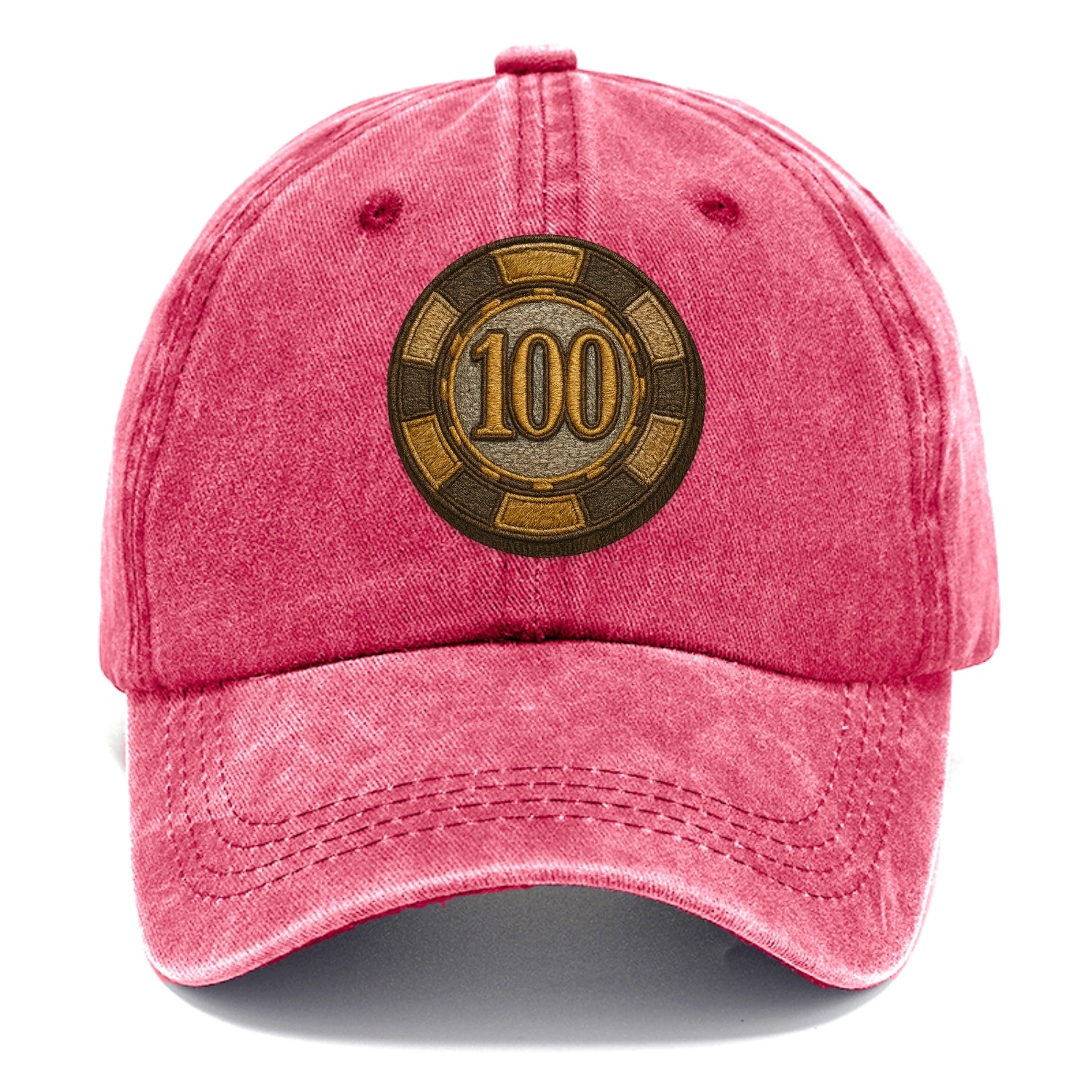 Poker Chip  - Classic Cap - Pomegranate Blush(Pink)