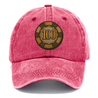 Poker Chip  - Classic Cap - Pomegranate Blush(Pink)