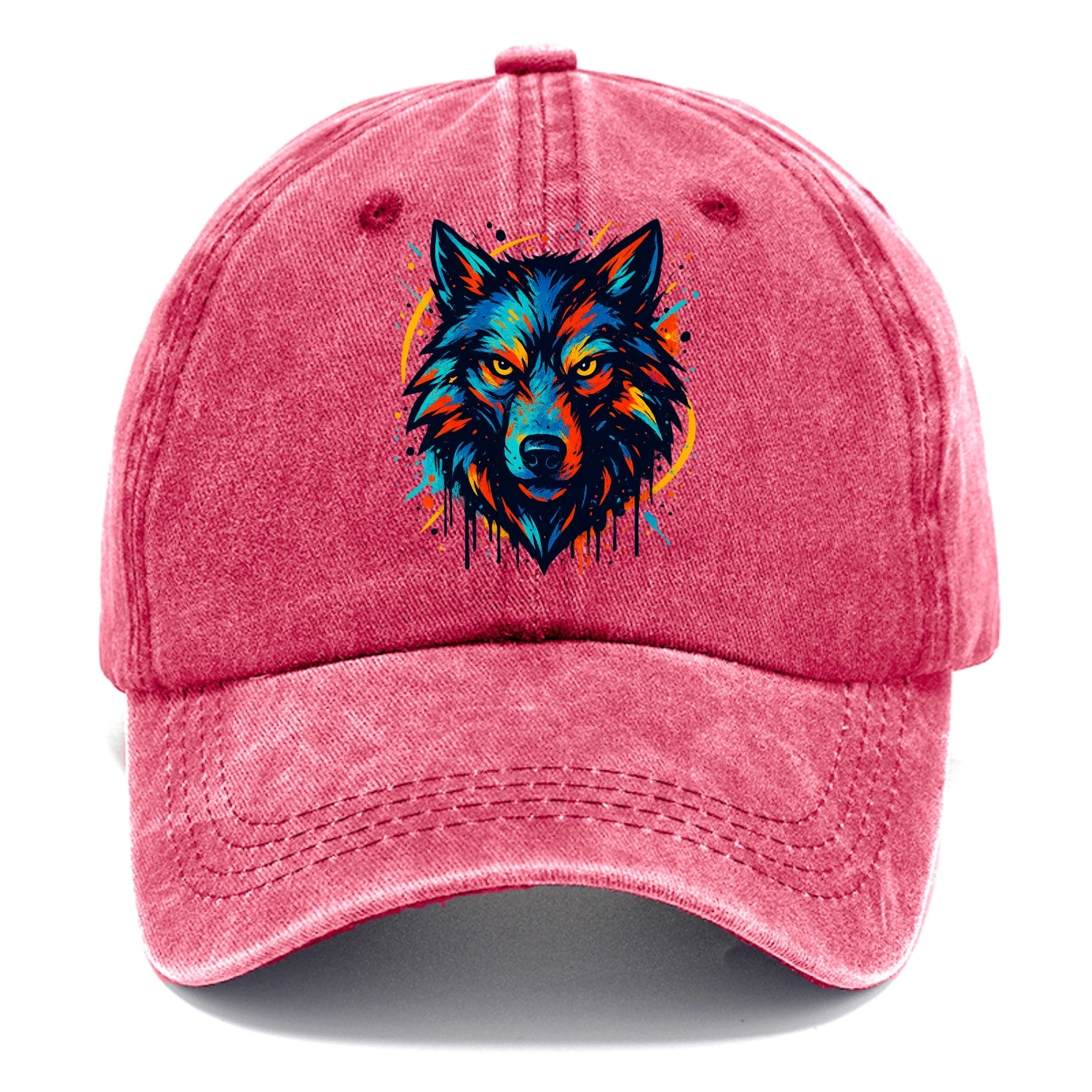 Alpha Wolf Leader  - Classic Cap - Pomegranate Blush(Pink)