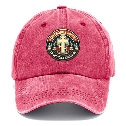 Faithful Heritage Emblem - Classic Cap - Pomegranate Blush(Pink)