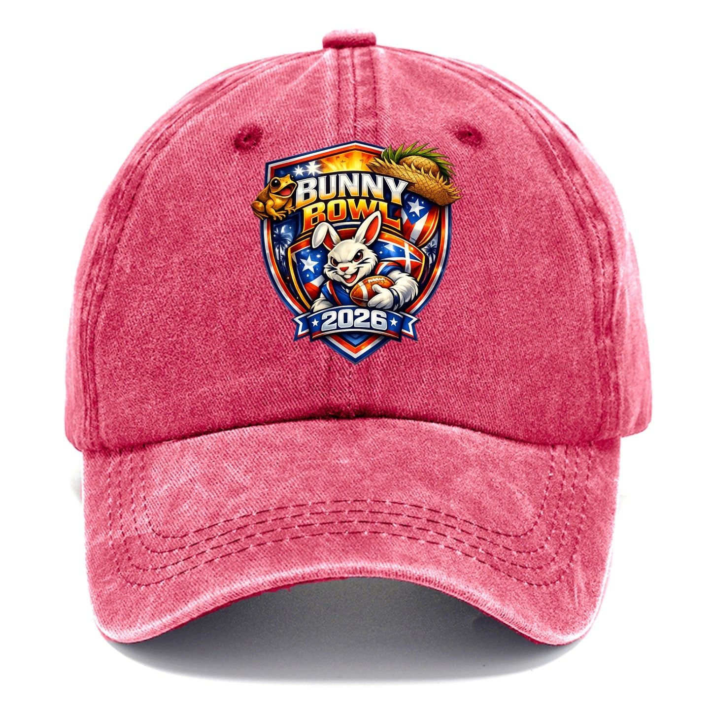 Bunny Bowl 2026 - Classic Cap - Pomegranate Blush(Pink)