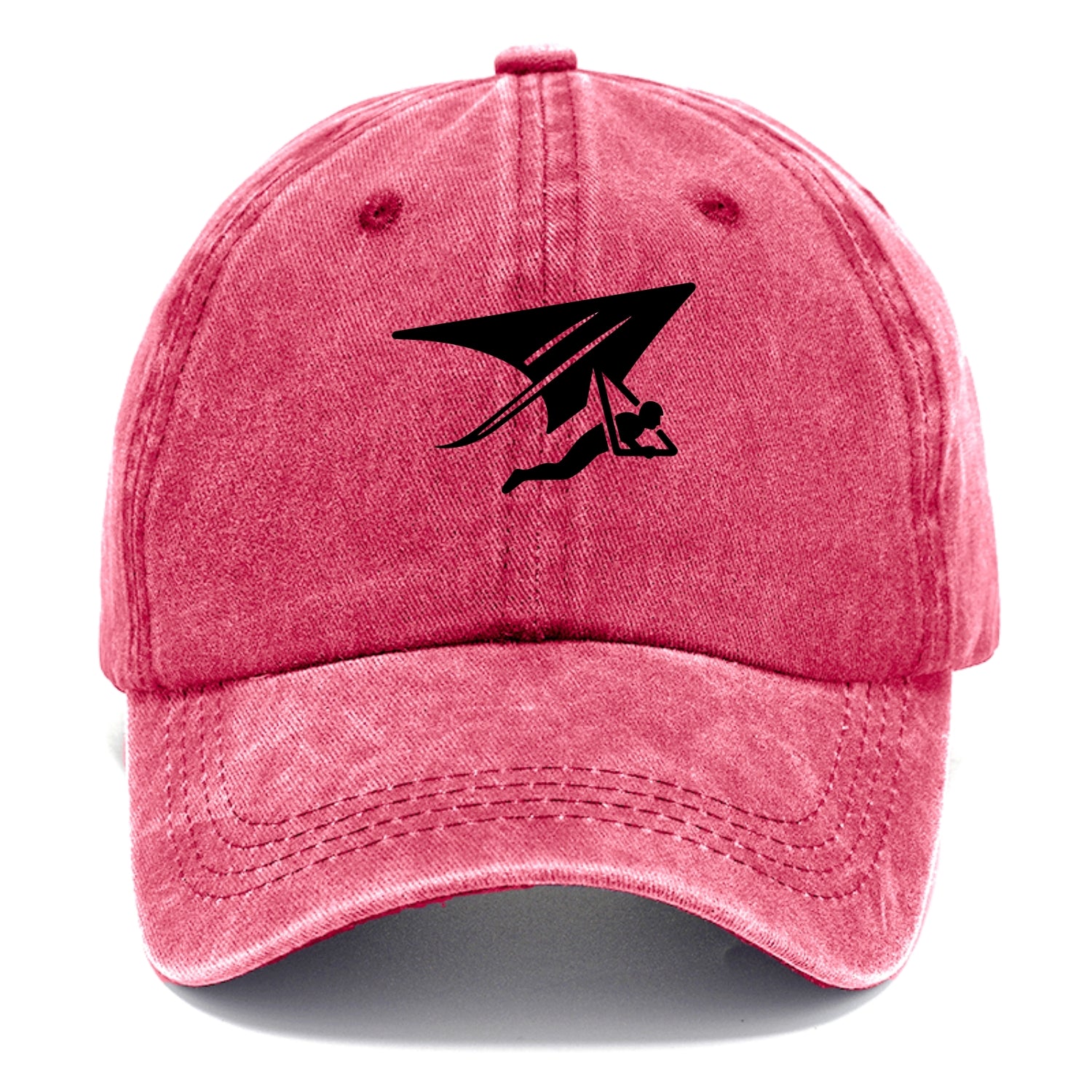 Hang glider soaring - Classic Cap - Pomegranate Blush(Pink)
