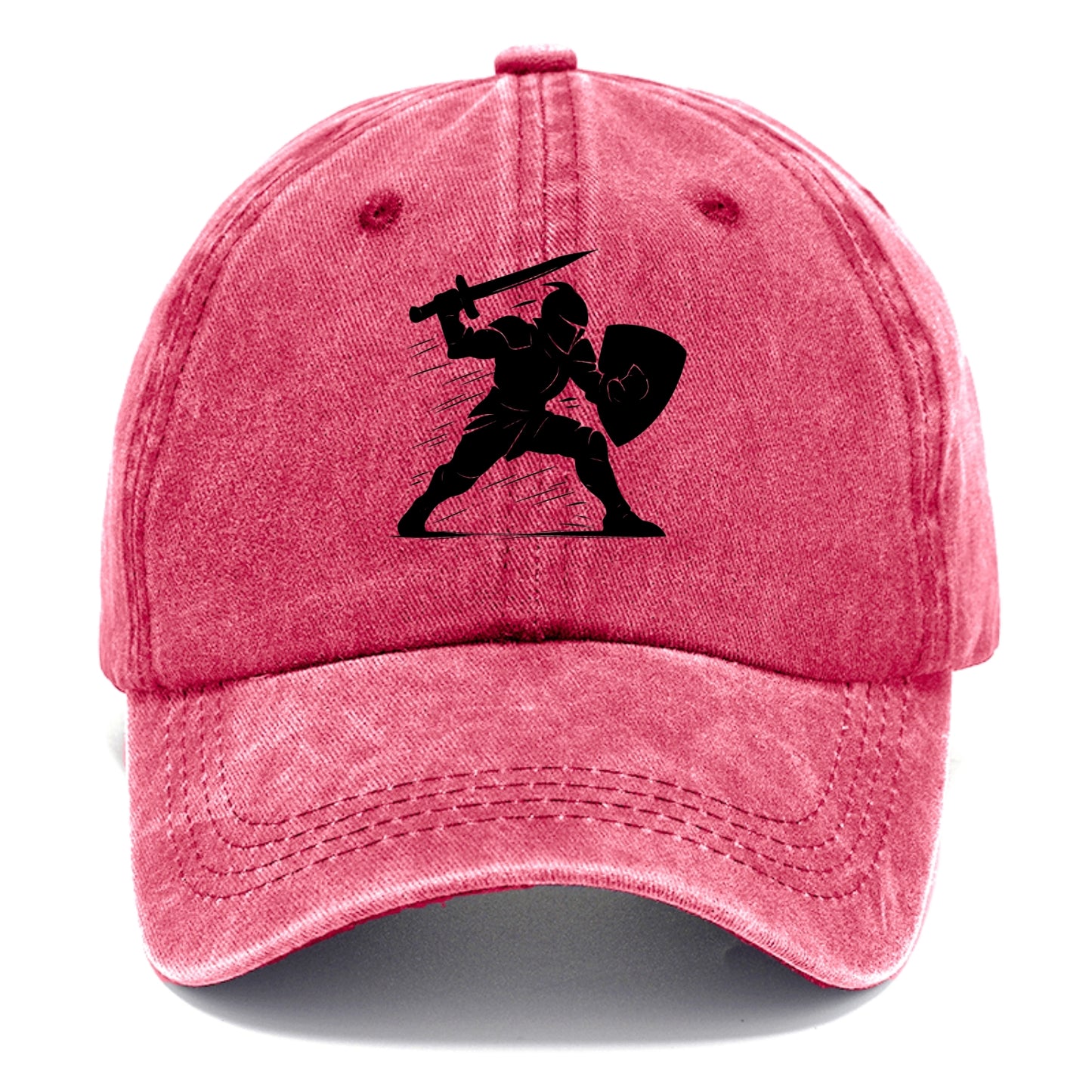 Knight with sword and shield - Classic Cap - Pomegranate Blush(Pink)