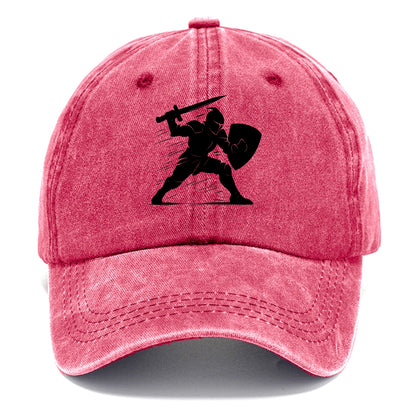 Knight with sword and shield - Classic Cap - Pomegranate Blush(Pink)
