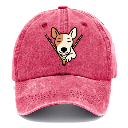 Bull Terrier - Classic Cap - Pomegranate Blush(Pink)
