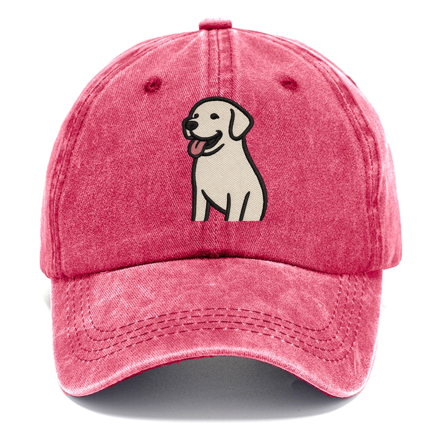 Labrador - Happy panting expression - Classic Cap - Pomegranate Blush(Pink)
