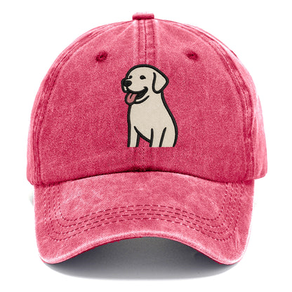Labrador - Happy panting expression - Classic Cap - Pomegranate Blush(Pink)