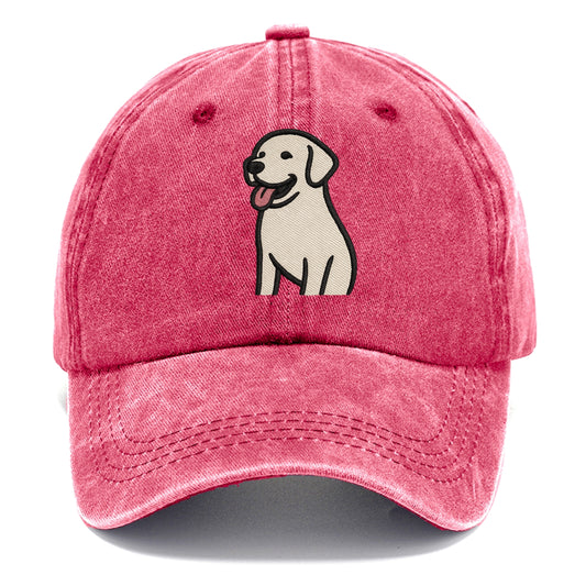 Labrador - Happy panting expression - Classic Cap - Pomegranate Blush(Pink)