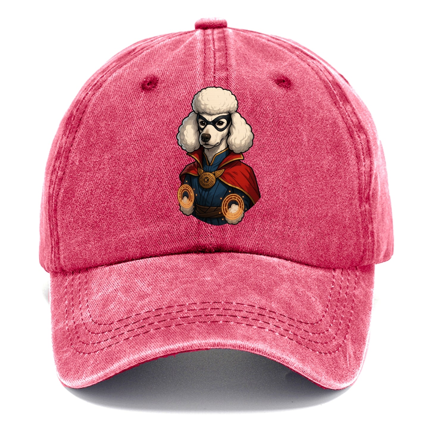 Poodle Doctor Strange  - Classic Cap - Pomegranate Blush(Pink)